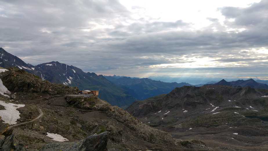 Übernachtung auf der Stettiner Hütte